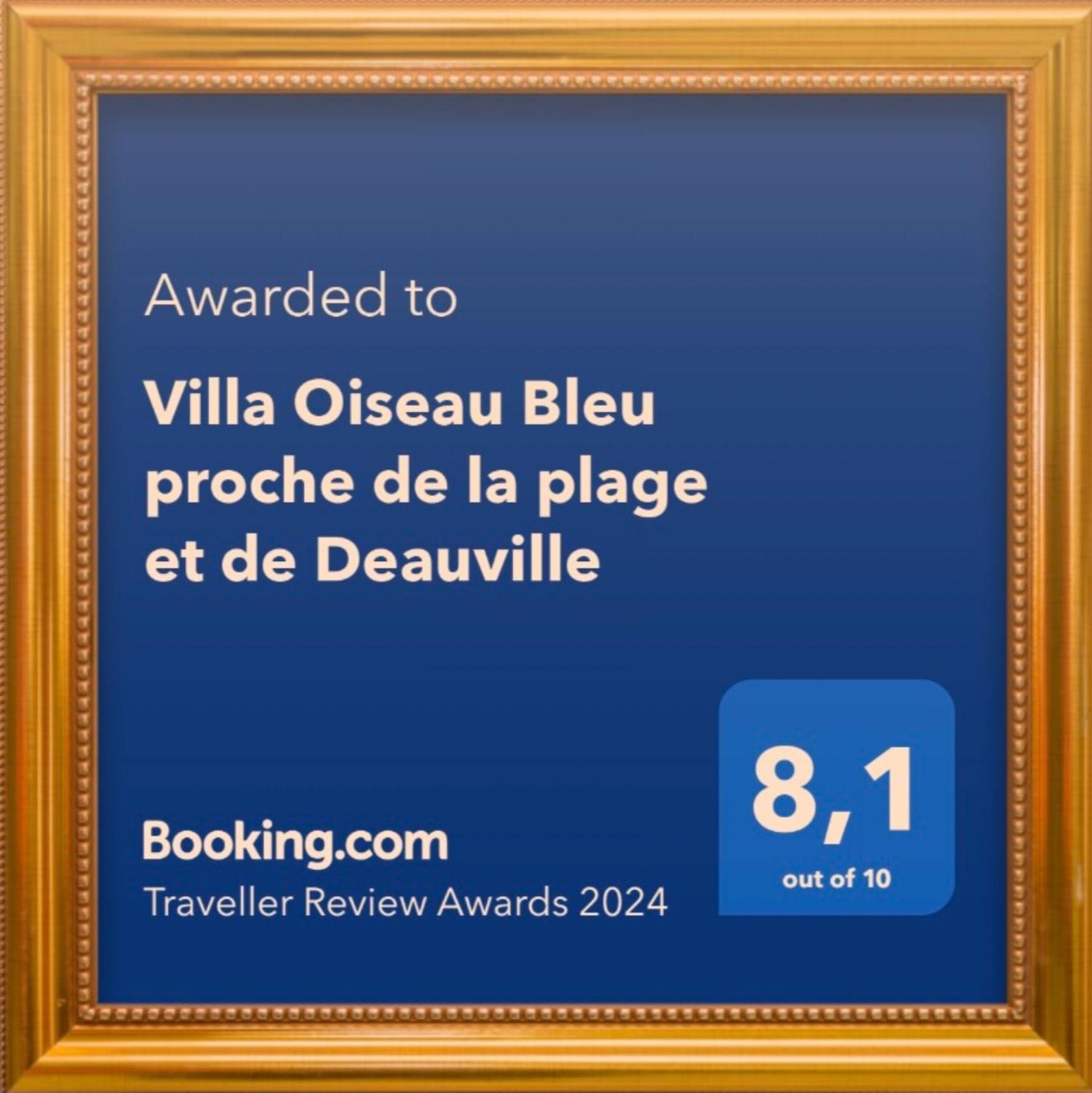 La Villa L'Oiseau Bleu Proche De La Plage Et De Deauville !!! Awards 2025 Blonville-sur-Mer Exterior photo